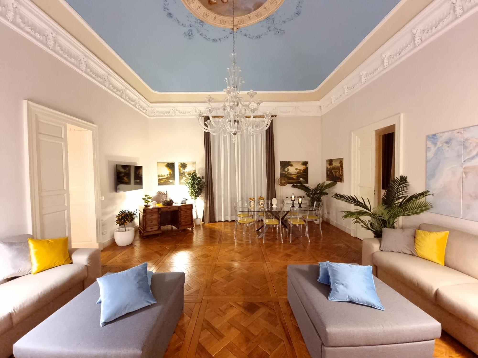 Luxury Historic Residence With Heated Pool Near Catania, Taormina, The Sea And Mount Etna Giarre Kültér fotó